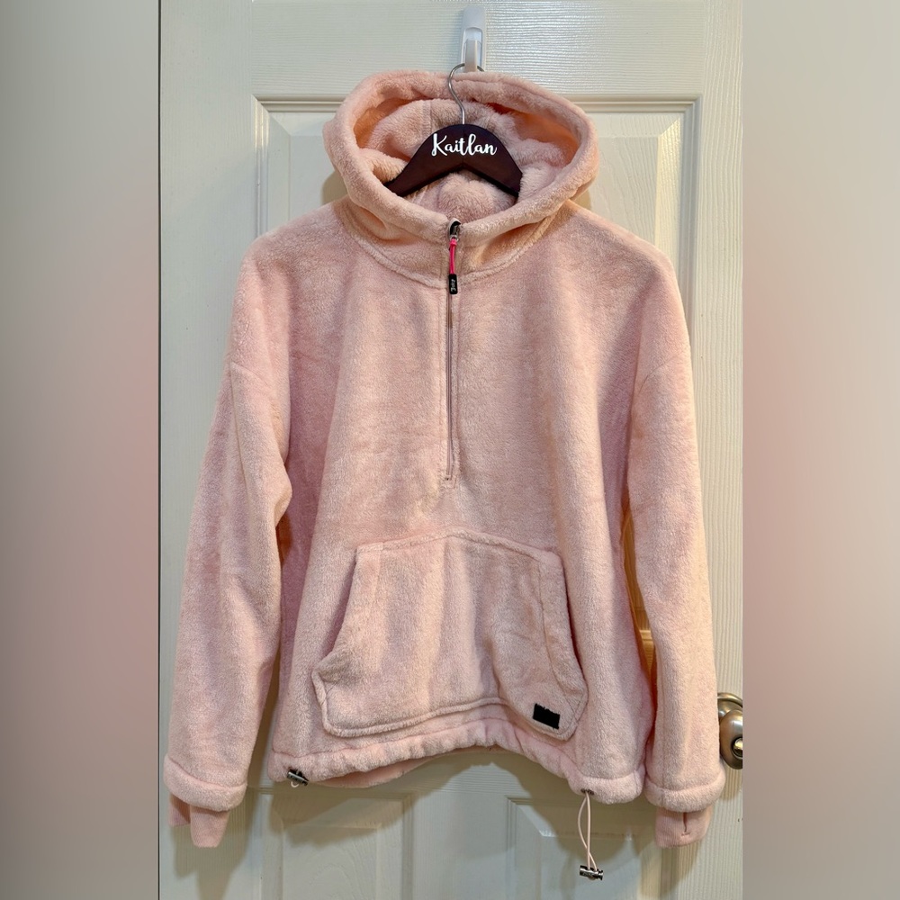 Juicy Couture Pink Fleece Pullover - Picture 2 of 4